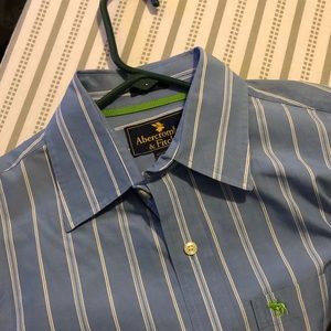 A&F Button Down, Muscle Fit, Shirt.  (Medium)